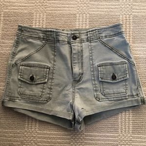 Abercrombie & Fitch Army Green Shorts